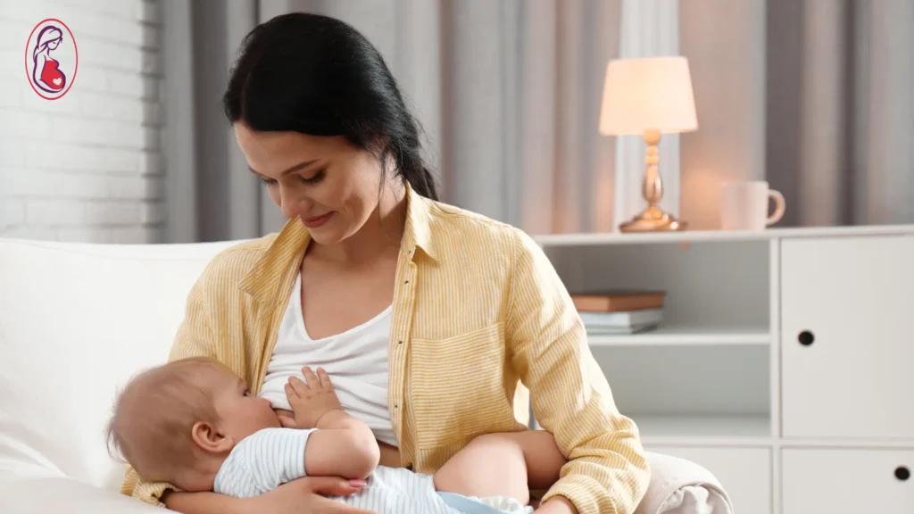 Breastfeeding to the Baby